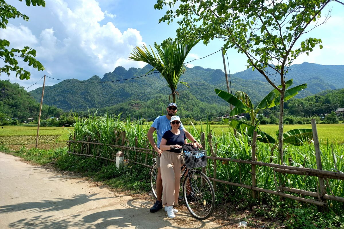 4 Days Northern Vietnam Cycling: Mai Chau to Pu Luong Cycling Adventure